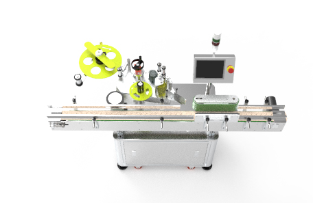 立式圓形罐子貼標機